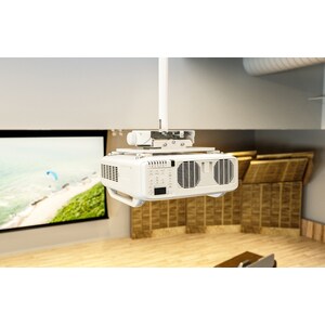 Chief X-Large Universal Tool-Free Projector Mount - Includes Universal Interface - Black - 150 lb Load Capacity