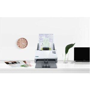 Plustek SmartOffice PS456U Plus Einzugsscanner - 600 dpi Optische Auflösung - 48-bit Farbtiefe - 16-bit Graustufen - USB
