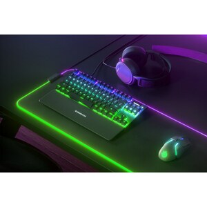 SteelSeries Apex 7 TKL Mechanical Gaming Keyboard - Cable Connectivity - USB Interface - 84 Key Multimedia Hot Key(s) - En