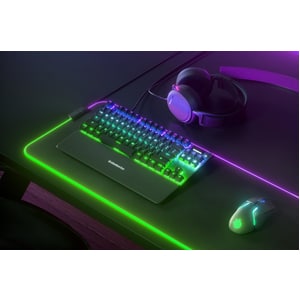 SteelSeries Apex 7 TKL Mechanical Gaming Keyboard - Cable Connectivity - USB Interface Macro, Volume Control, Brightness, 