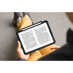 CTA Digital Rugged Security Case for 11-inch iPad Pro - For Apple iPad Pro Smartphone, Apple Pencil - Black - Drop Resista