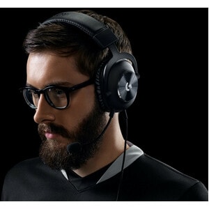 Casque de jeu Logitech - Filaire - Design Sur tête - Stéréo - Binaural - Circumaural - 35 Ohm - Fréquence 20 Hz/20 kHz - C