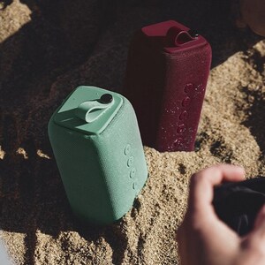 Fresh 'n Rebel Rockbox Bold M 1RB6500PT Bluetooth Lautsprechersystem - Pfefferminze - Aufladbarer Akku - USB