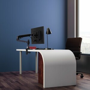 Ergotron Mounting Arm for Monitor - Matte Black - 1 Display(s) Supported - 86.4 cm (34") Screen Support - 11.30 kg Load Ca
