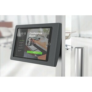 Heckler Design Mullion Mount for iPad, Power Bank, PoE Splitter, Power Adapter - Black Gray - 10.2" Screen Support