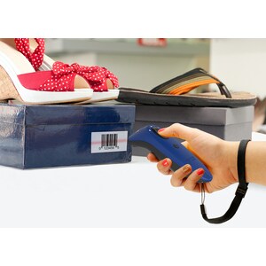 Socket Mobile SocketScan S700 Handheld Barcode Scanner - Wireless Connectivity - Green - 1D - Imager - Bluetooth