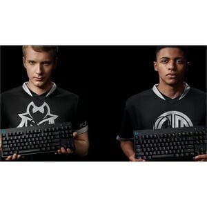 Logitech G PRO Gaming Keyboard - Cable Connectivity - Micro USB Interface - RGB LED - English (US) - Black - Mechanical Ke