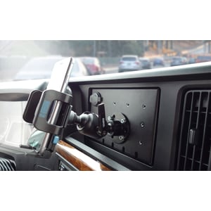 Zirkona Vehicle Mount - Black Powder Coat - 14.97 kg Load Capacity