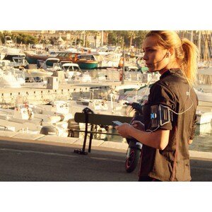 MOBILIS U.FIX Tasche (Armband) Smartphone, Key - Schwarz - Acrylnitril-Butadien-Styrol (ABS), Neopren, PVC, Polyester Körp