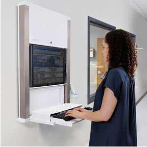 CareFit 24" Sit-Stand Enclosure (White)