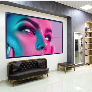 NEC Display 55" Ultra-Narrow Bezel Professional-Grade Display - 55" LCD - 1920 x 1080 - Direct LED - 500 Nit - 1080p - HDM