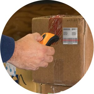 Socket Mobile DuraScan D740 Handheld Barcode Scanner - Wireless Connectivity - Utility Gray - 2 scan/s - 495 mm Scan Dista