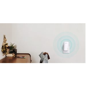 TP-Link RE220 - Dual Band IEEE 802.11ac 750 Mbit/s Wireless Range Extender - Covers Up to 1200 Sq.ft and 20 Devices - WiFi