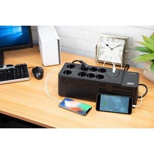 APC by Schneider Electric Back-UPS UPS em espera - 650 VA/400 W - Torre - 2.60 Minuto Stand-by - 230 V AC Input - 230 V AC