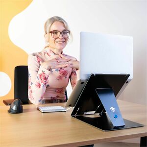 R-Go R-Go Riser Höhenverstellbar Notebook-Ständer - Bildschirmgröße: 25,4 cm (10 Zoll) bis 55,9 cm (22 Zoll) - 5 kg Tragfä
