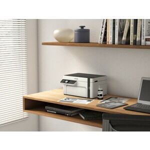 Epson ET-M2120 Wireless EcoTank Inkjet Multifunction Printer - Monochrome - Copier/Printer/Scanner - 32 ppm Mono Print - 1