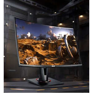 TUF VG27WQ 68,6 cm (27 Zoll) WQHD Gekrümmter Bildschirm WLED Gaming-LCD-Monitor - 16:9 Format - Schwarz - 685,80 mm Class 
