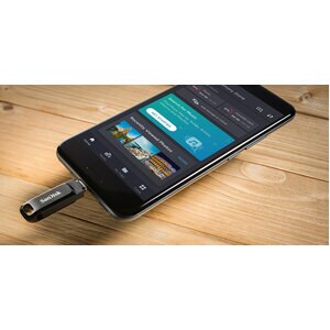 SanDisk Ultra Dual Drive Go 256 GB USB 3.1 Type C Flash Drive - Black - 150 MB/s Read Speed