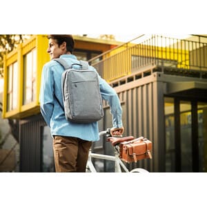 Borsa rigida per il trasporto Lenovo B210 (Backpack) per 39,6 cm (15,6") Lenovo Computer portatile - Grigio - Tessuto Del 