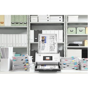 Epson WorkForce DS-30000 Large Format Sheetfed Scanner - 600 dpi Optical - 30-bit Color - 24-bit Grayscale - 70 ppm (Mono)