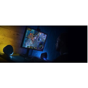 Logitech LIGHTSYNC G560 2.1 Bluetooth Lautsprechersystem - 120 W RMS - 40 Hz bis 18 kHz Frequenzgang - DTS:X, 3D Sound - USB