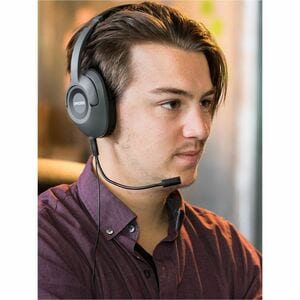 Koss SB42 USB Communication Headset - Stereo - USB, USB Type A - Wired - 20 Hz - 20 kHz - On-ear, Over-the-ear - Binaural 