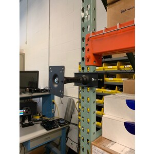 Havis Brazo de Montaje - Negro - 13.61kg Capacidad de carga - 75 x 75, 100 x 100
