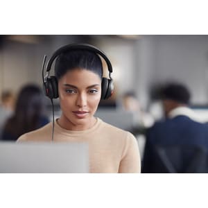 Jabra Evolve2 40 Wired Over-the-head Stereo Headset - Binaural - Supra-aural - USB Type C