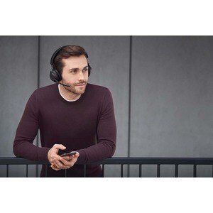 Jabra Evolve2 65 Sem fios Headset Estéreo Fone de ouvido - Preto - Binaural - Supra-aural - Bluetooth - USB Tipo C