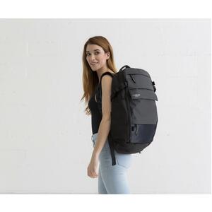 Timbuk2 PARKER Carrying Case (Backpack) for 15" Notebook - Jet Black - Weather Proof - Tricot Interior Material - Shoulder