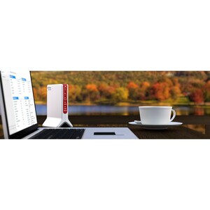 FRITZ! FRITZ!Box 6820 Wi-Fi 4 IEEE 802.11n Mobilfunk Modem/Wireless Router - 4G - LTE 800, LTE 850, LTE 900 - LTE, UMTS, H