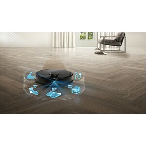 DEEBOT OZMO T8 AIVI VACUUMING MOPPING ROBOT W/ AI