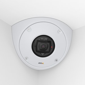 AXIS Q9216-SLV 4 Megapixel HD Network Camera - Dome - Stainless Steel - 15 m - H.264 (MPEG-4 Part 10/AVC), H.264M, H.264H,