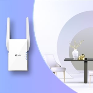 TP-Link RE505X Dual Band 802.11ax 1.50 Gbit/s Wireless Range Extender - 2.40 GHz, 5 GHz - 2 x External Antenna(s) - Extern