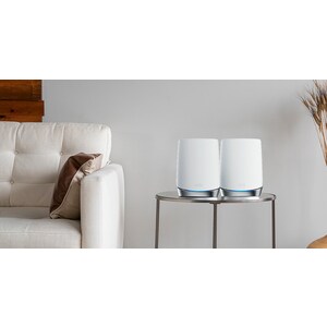 Netgear Orbi RBK753 IEEE 802.11ax Ethernet Drahtlos Router - 2,40 GHz ISM-Band - 5 GHz UNII-Band - 525 MB/s Drahtlosgeschw