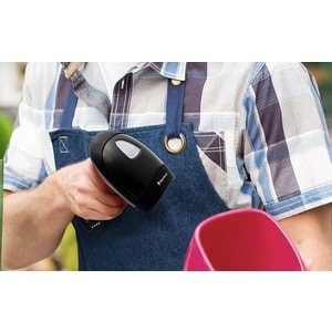 Newland HR32 Marlin Corded - Cable Connectivity - 20.08" Scan Distance - 1D, 2D - CMOS - USB, Serial - Stand Included - IP