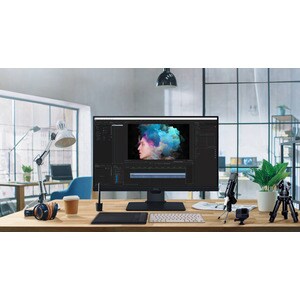 BenQ PD2705Q 27" Class WQHD LCD Monitor - 16:9 - Dark Grey - 68.6 cm (27") Viewable - In-plane Switching (IPS) Technology 