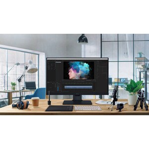 Monitor LCD BenQ PD2705Q 68,6 cm (27") WQHD - 16:9 - Grigio scuro - 685,8 mm (27") Class - Tecnologia In-plane Switching (