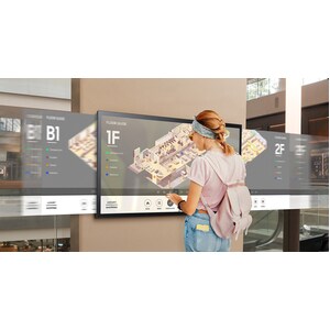 LCD Digital Signage Samsung Interactive QM32R-T 812,80 mm - Touchscreen Cortex A72 1,70 GHz - 2,50 GB LPDDR4 - 1920 x 1080