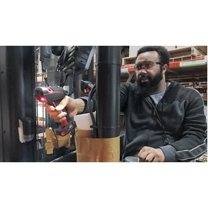 Honeywell Granit 1990iXR Handheld Barcode Scanner - Cable Connectivity - Red - 1D, 2D - Imager