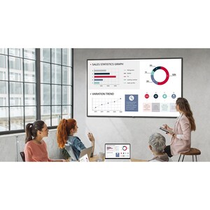 LG 65UL3G-B 165.1 cm (65") LCD Digital Signage Display - 3840 x 2160 - LED - 400 cd/m² - 2160p - USB - HDMI - Serial - Wir