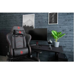 Arozzi Inizio Gaming Chair - For Gaming - PU Leather, Metal - Black, Red AUTOMOBILE GRADE PU FINISH