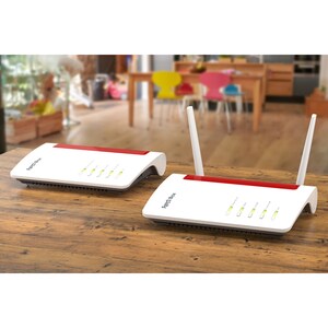FRITZ! FRITZ!Box 6850 Wi-Fi 5 IEEE 802.11ac Mobilfunk Modem/Wireless Router - 4G - LTE 700, LTE 800, LTE 850, LTE 900 - UM