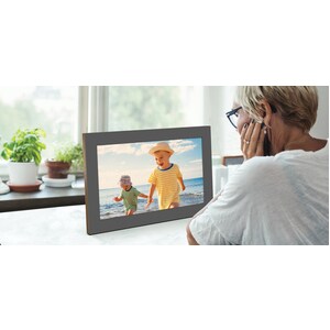 Netgear WiFi Photo Frame - 15.6" Digital Frame - 1920 x 1080 - Wireless - 16:9 - In-plane Switching (IPS) Technology, Anti