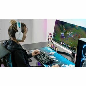 Logitech G733 Wireless Over-the-head Gaming Headset - White