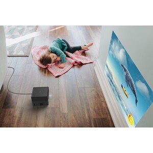 Epson EpiqVision Mini EF12 3LCD Projector - 16:9 - Black - 1920 x 1080 - Front, Ceiling, Rear - 20000 Hour Normal Mode - F