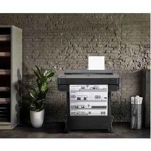 Impresora de gran formato de inyección de tinta HP Designjet T650 - 610mm (24.02") Ancho de Impresión - Color - 4 Color(es