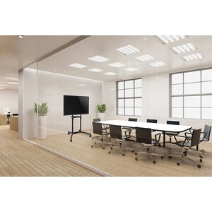 Alzata per monitor Neomounts Neomounts Pro NS-M1250BLACK - Fino a 177,8 cm (70") Supporto schermo - 160 cm Altezza - Pavim