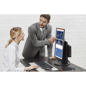 ThinkCentre Tiny-In-One 27 - 27 QHD monitor, 2560x1440 (16:09), Integrated speaker, Anti-Glare, Camera with Mic, DP/USB-B/