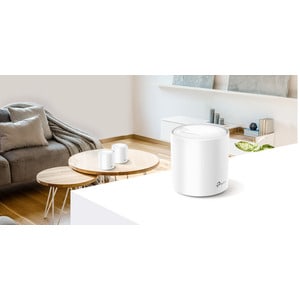 TP-Link Deco X60 Wi-Fi 6 IEEE 802.11ax Ethernet Drahtlos Router - 2,40 GHz ISM-Band - 5 GHz UNII-Band - 4 x Antenne(4 x In